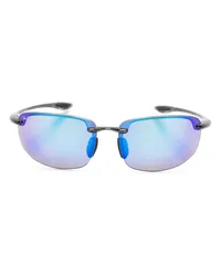 Maui Jim Sonnenbrille mit verspiegelten Gläsern Grau