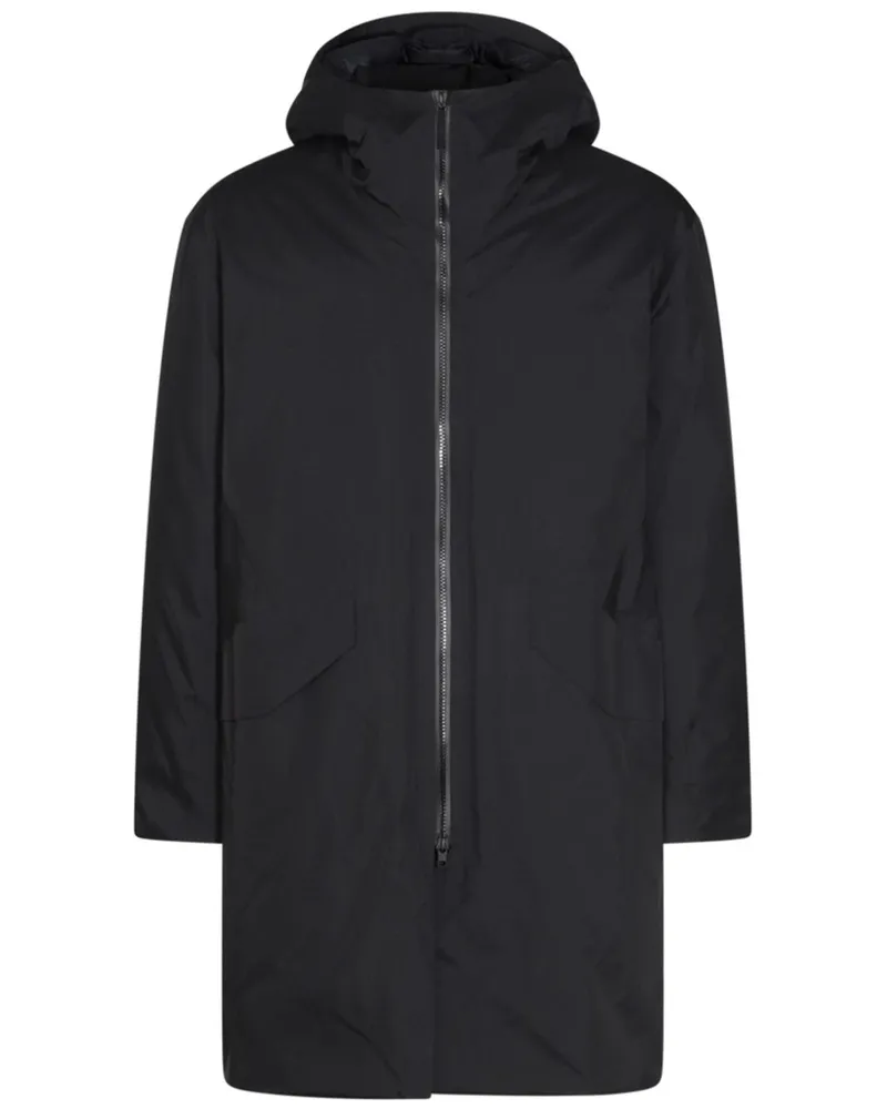 Arc'teryx Kapuzenparka mit Reißverschluss - Schwarz Schwarz