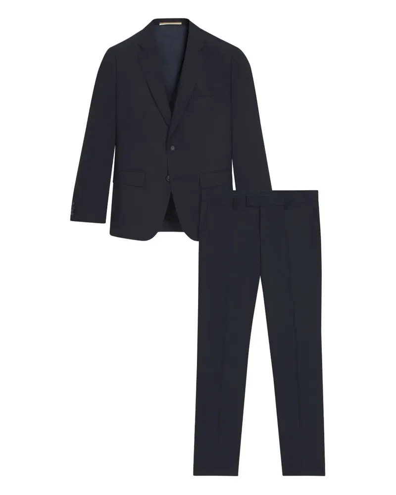 HUGO BOSS Einreihiger Anzug - Blau Blau