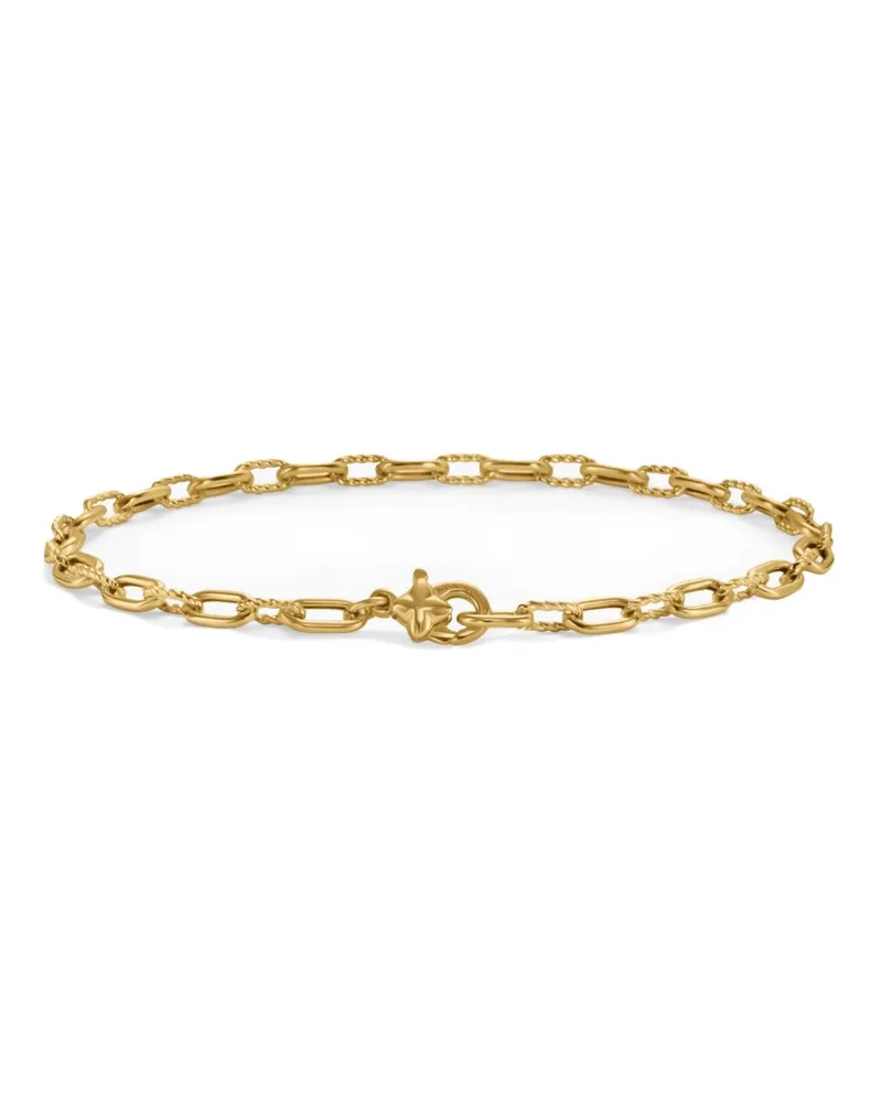 David Yurman 18kt DY Madison Gelbgoldarmband 3mm Gold