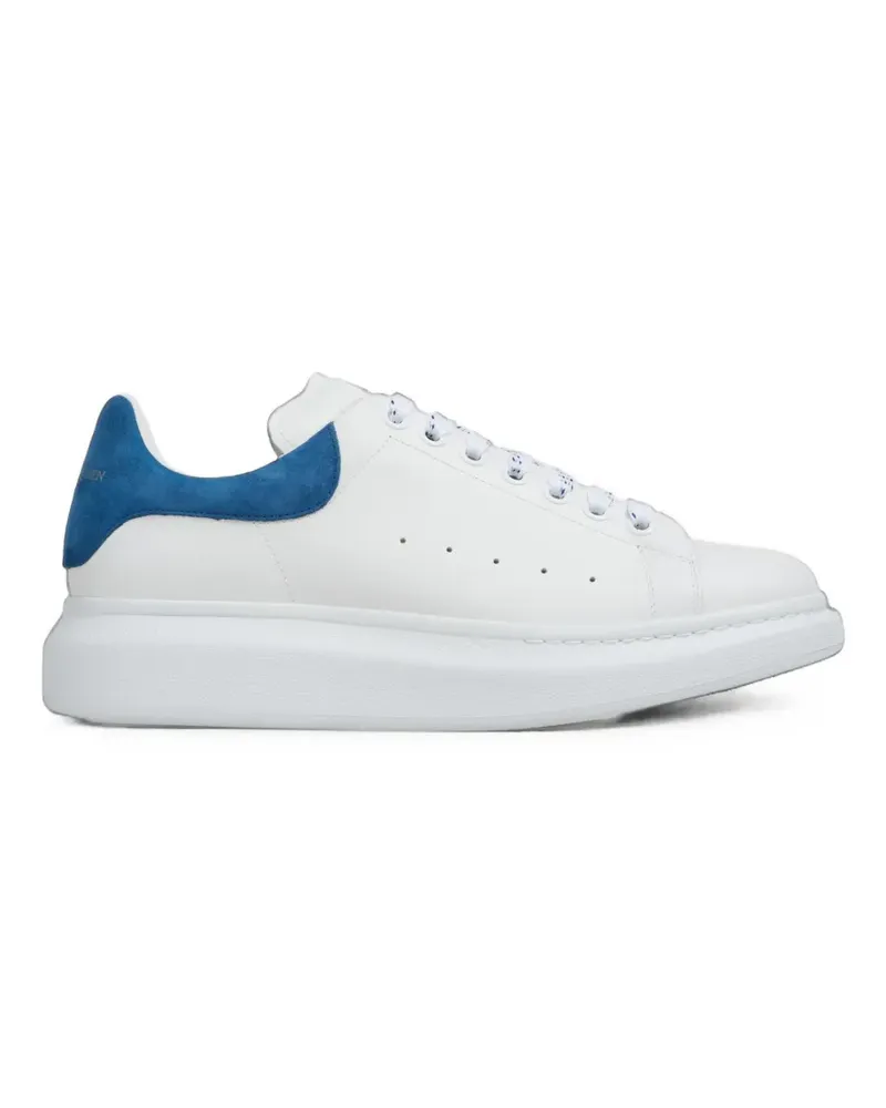 Alexander McQueen Oversized leather sneakers - Weiß Weiß