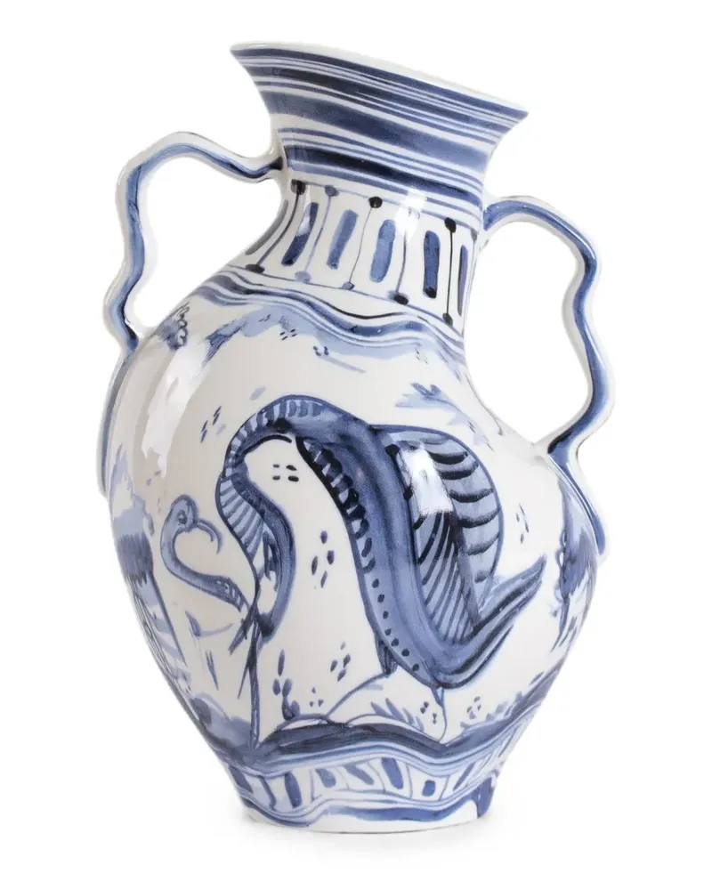 Seletti Vase aus Porzellan - Weiß Weiß