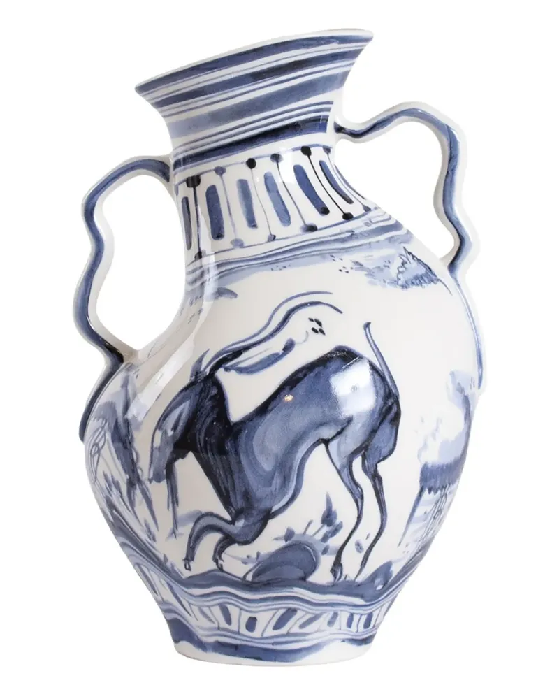 Seletti Vase aus Porzellan - Weiß Weiß