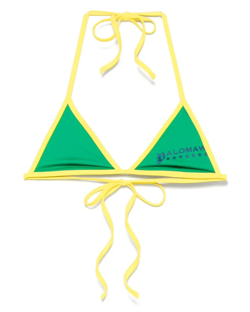Paloma Wool Klassisches Triangel-Bikinioberteil - Grün Grün