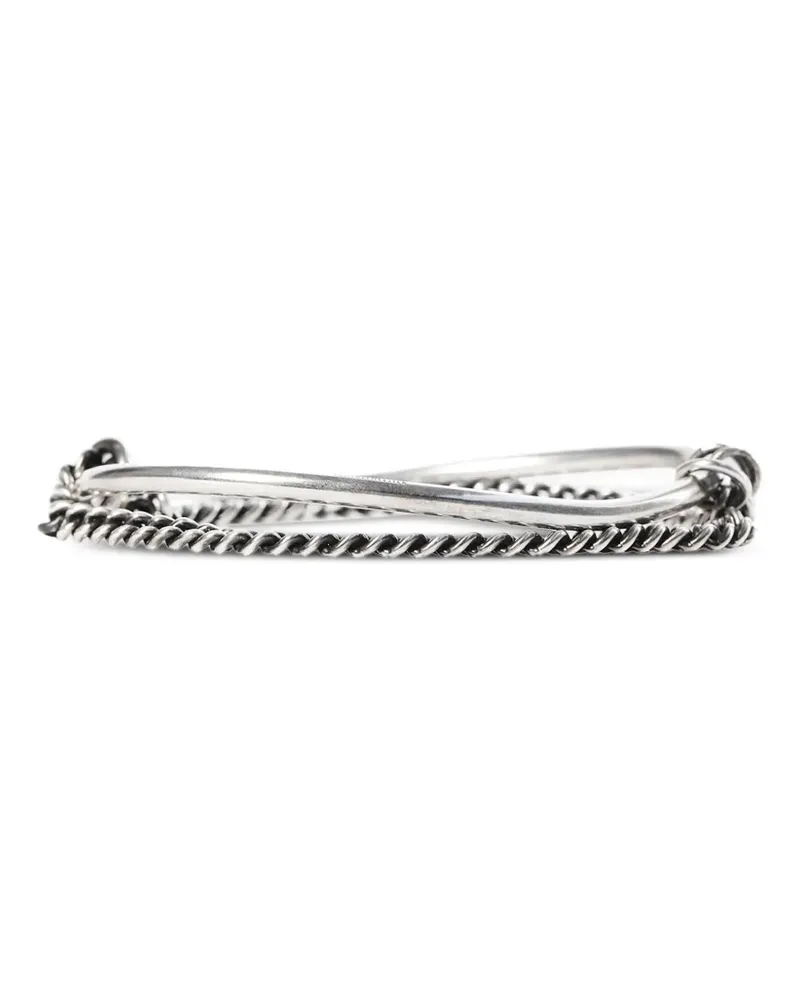 Ann Demeulemeester Vokko Armband - Silber Silber