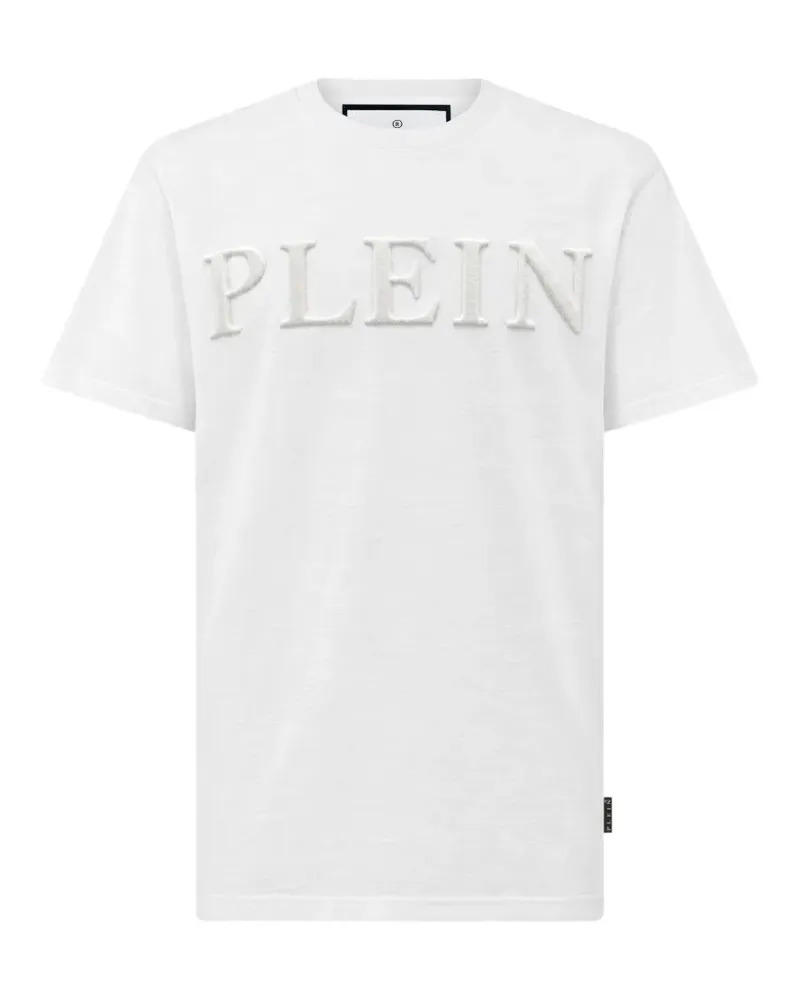 Philipp Plein T-Shirt mit Logo-Detail - Weiß Weiß