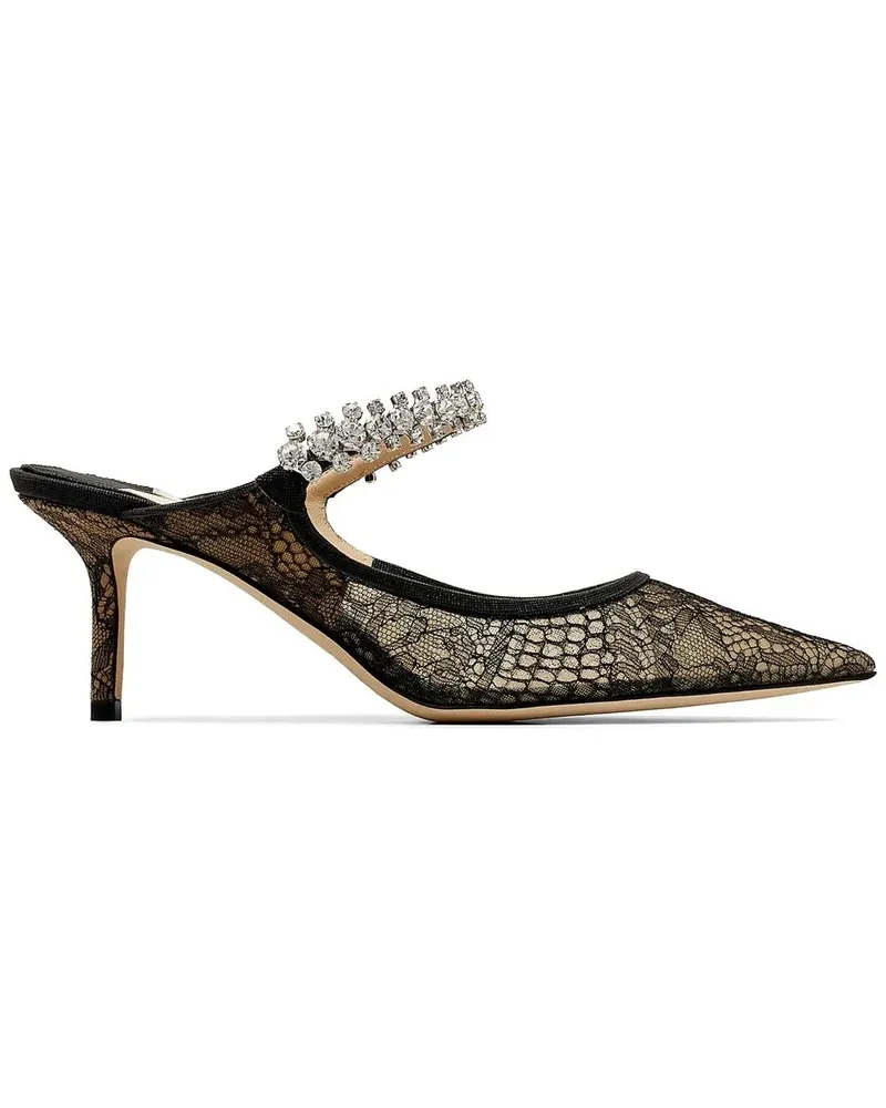 Jimmy Choo Bing Mules 65mm - Schwarz Schwarz
