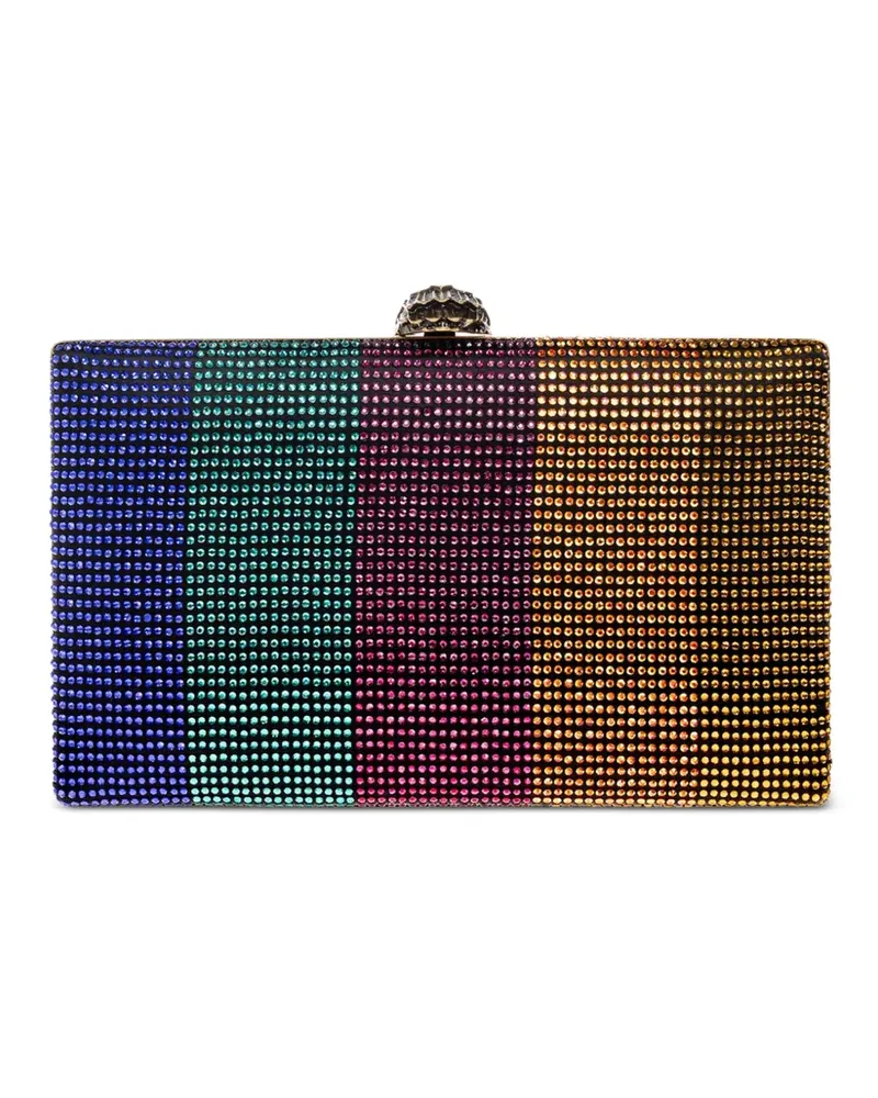 Kurt Geiger Kensington Clutch mit Kristallen - Blau Blau