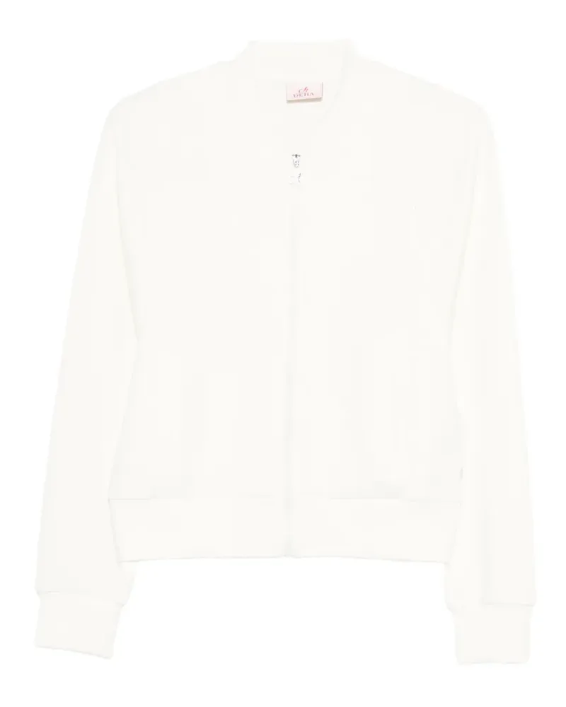Deha zip-up cardigan - Nude Nude