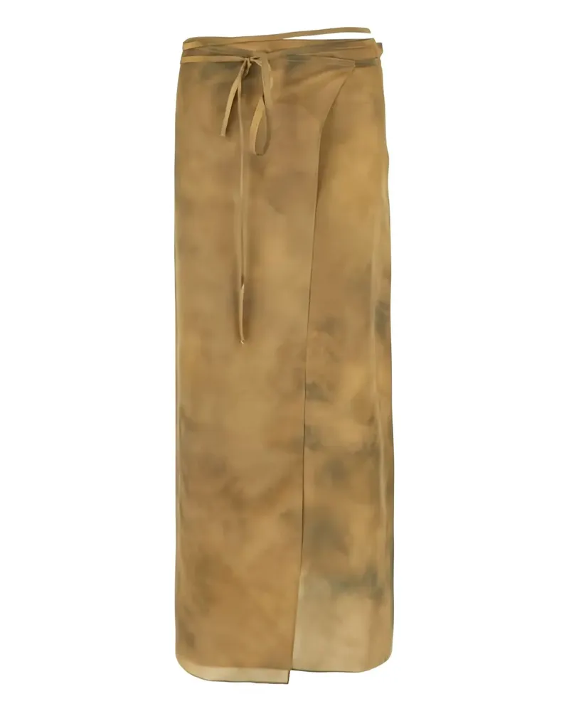 SPORTMAX Midirock aus Seide - Nude Nude