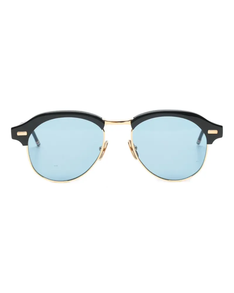 Thom Browne round-frame sunglasses - Schwarz Schwarz