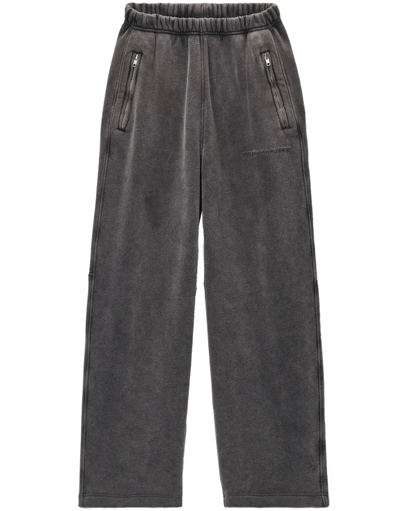 Alexander Wang Jogginghose aus Fleece - Grau Grau