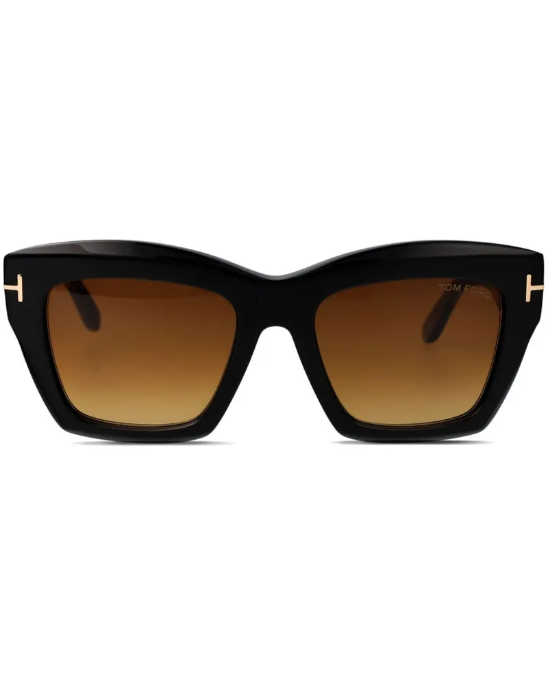 Tom Ford Luna Sonnenbrille - Schwarz Schwarz