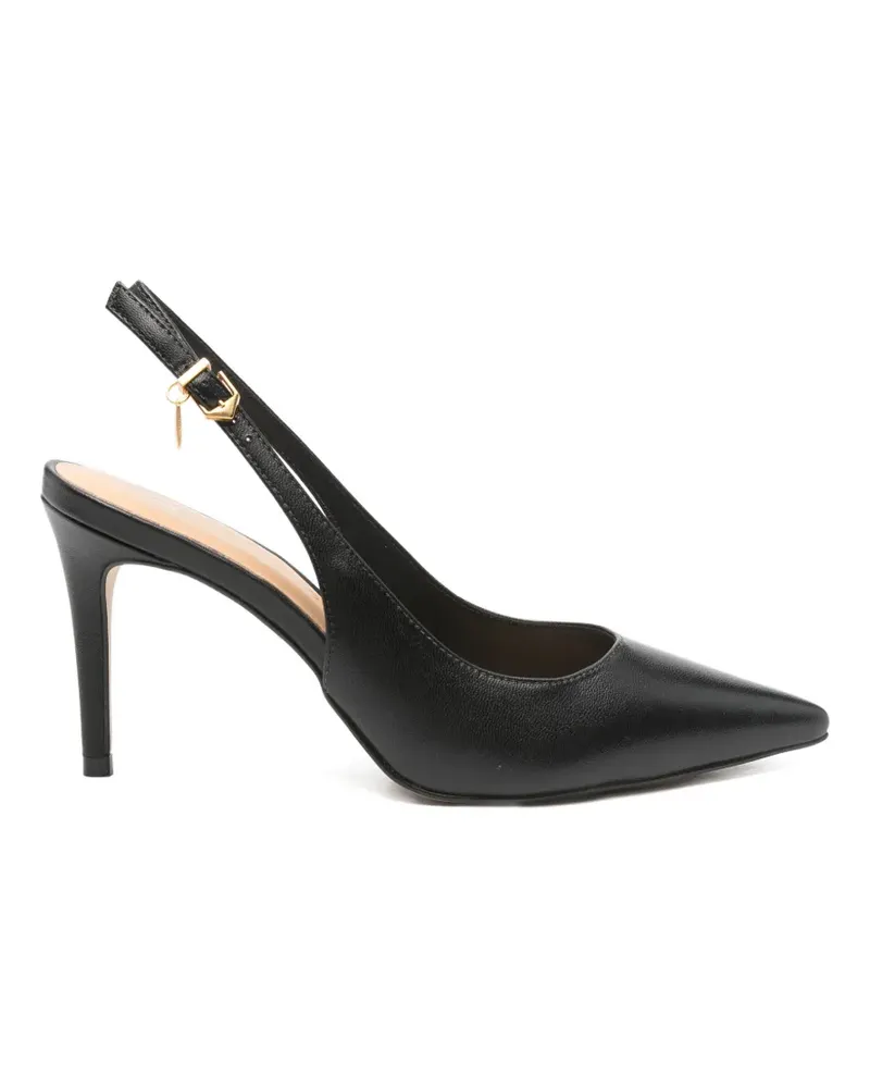 CARRANO point-toe slingback pumps - Schwarz Schwarz
