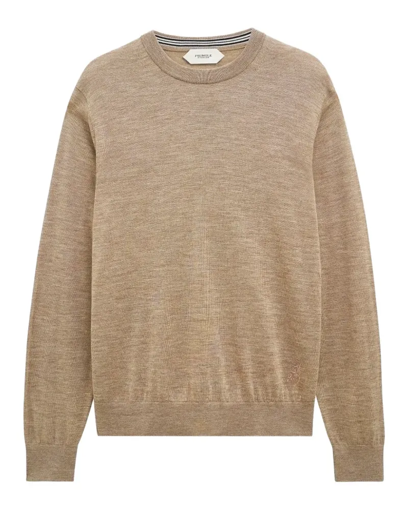 Pringle of Scotland Pullover mit Rundhalsausschnitt - Nude Nude