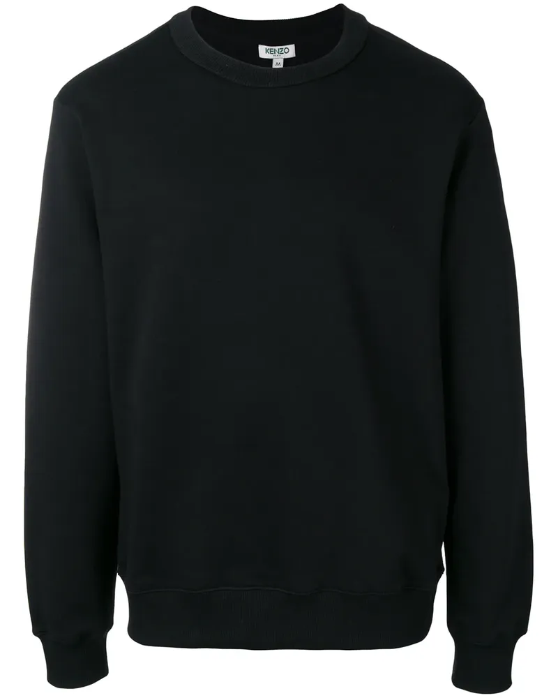 Kenzo Sweatshirt mit Logo - Schwarz Schwarz