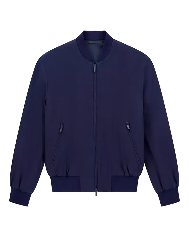 Giorgio Armani Bomberjacke mit Reißverschluss - Blau Blau