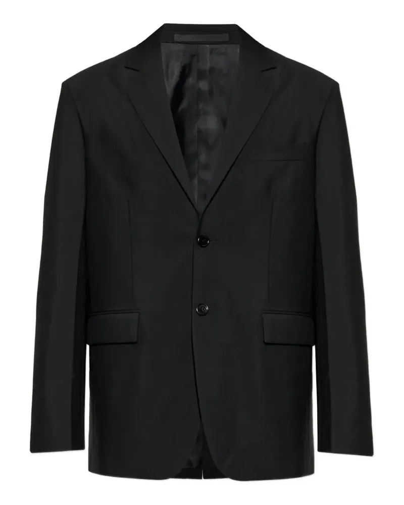 Jil Sander single-vent blazer - Schwarz Schwarz