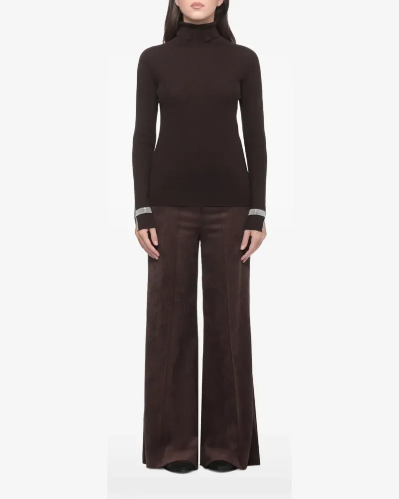 D.EXTERIOR ribbed roll-neck sweater - Braun Braun