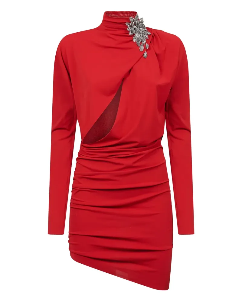 Amen Asymmetrisches Midikleid - Rot Rot