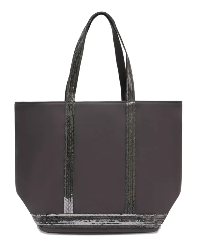 Vanessa Bruno Cabas handles cotton shopper bag - Braun Braun