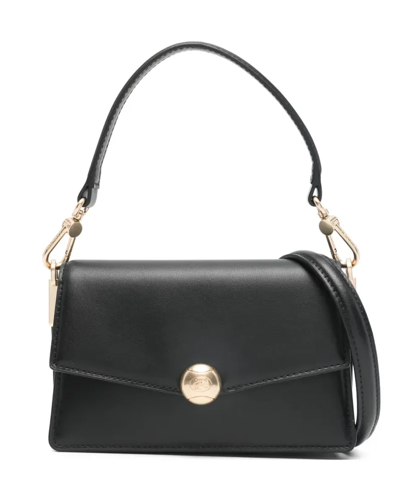 Lacoste turn-lock strap mini bag - Schwarz Schwarz