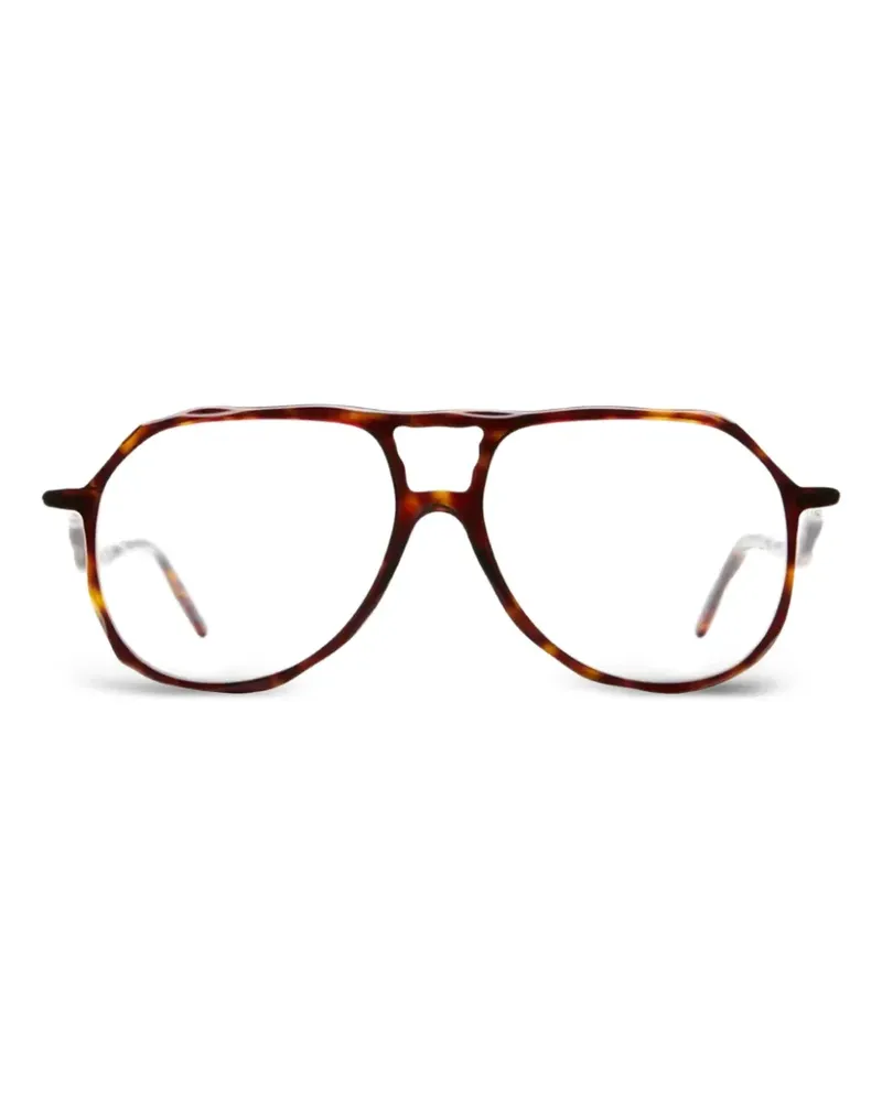 KUBORAUM L10 Pilotenbrille - Braun Braun