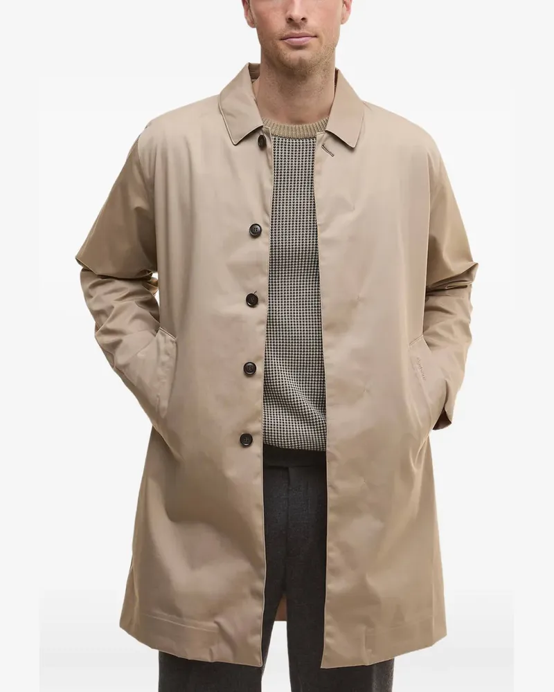 Barbour Geknöpfter Rokig Mantel - Nude Nude