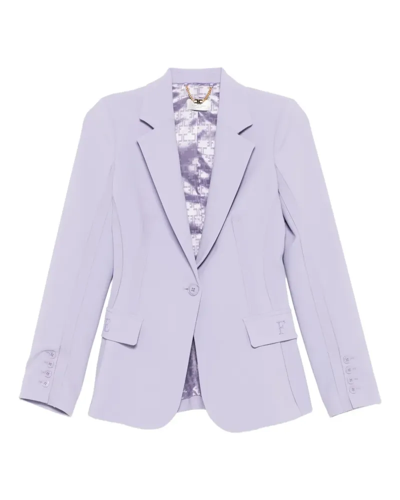 Elisabetta Franchi button-embellished blazer - Violett Violett