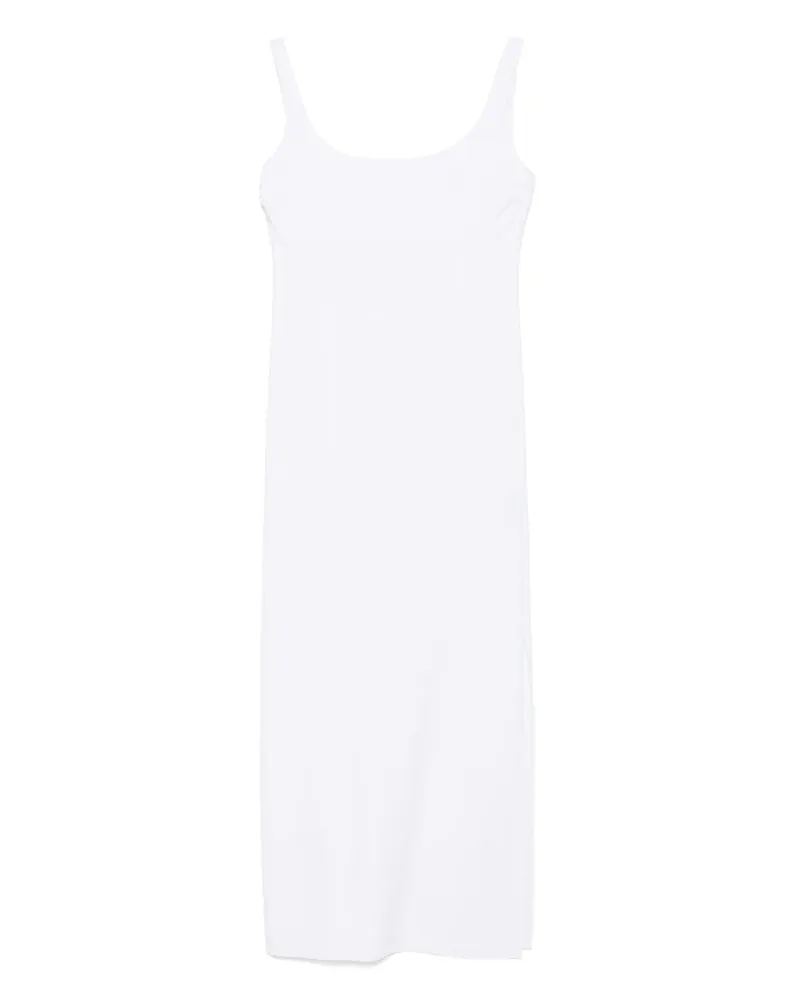 FISICO-Cristina Ferrari Ärmelloses Midikleid - Weiß Weiß