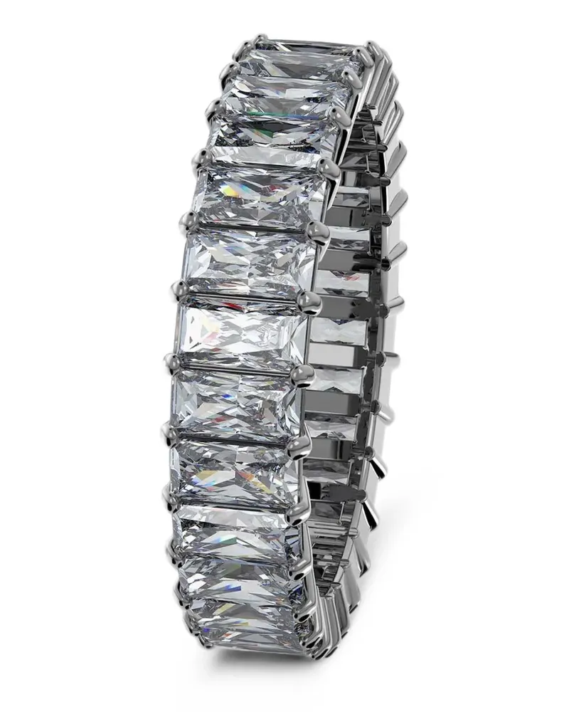 Swarovski Ring mit Kristallen - Silber Silber