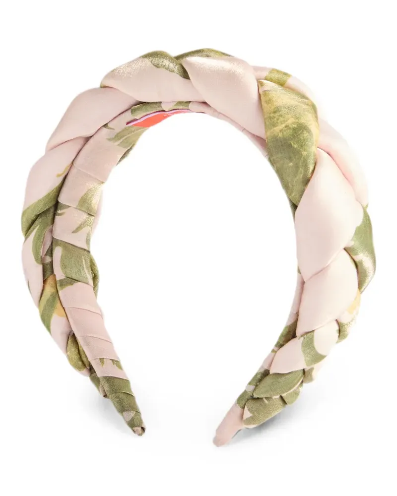 La DoubleJ Chiffon Lurex Rapunzel Haarreif - Rosa Rosa