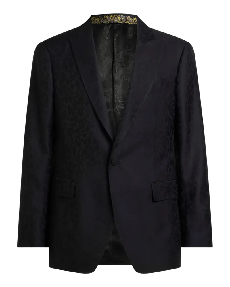 Etro single-breasted blazer - Blau Blau