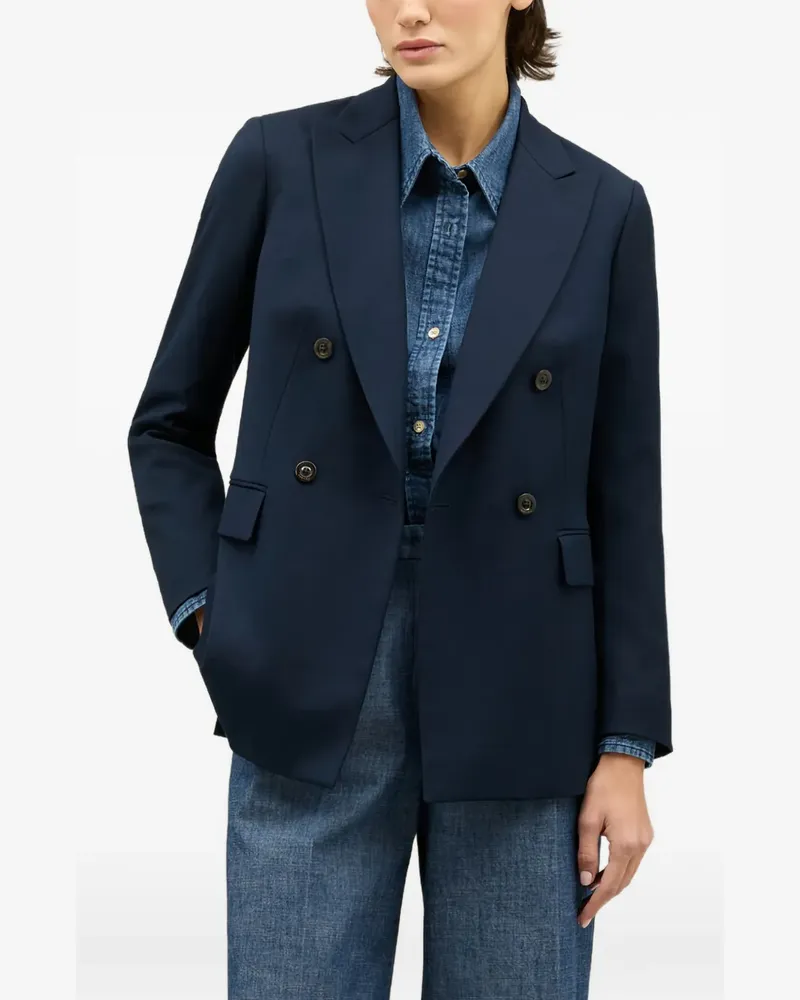 Boglioli Bianca double-breasted blazer - Blau Blau