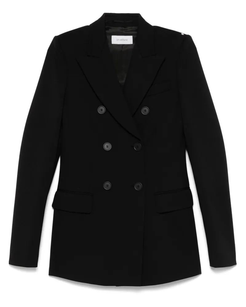 SPORTMAX Frizzo Blazer - Schwarz Schwarz
