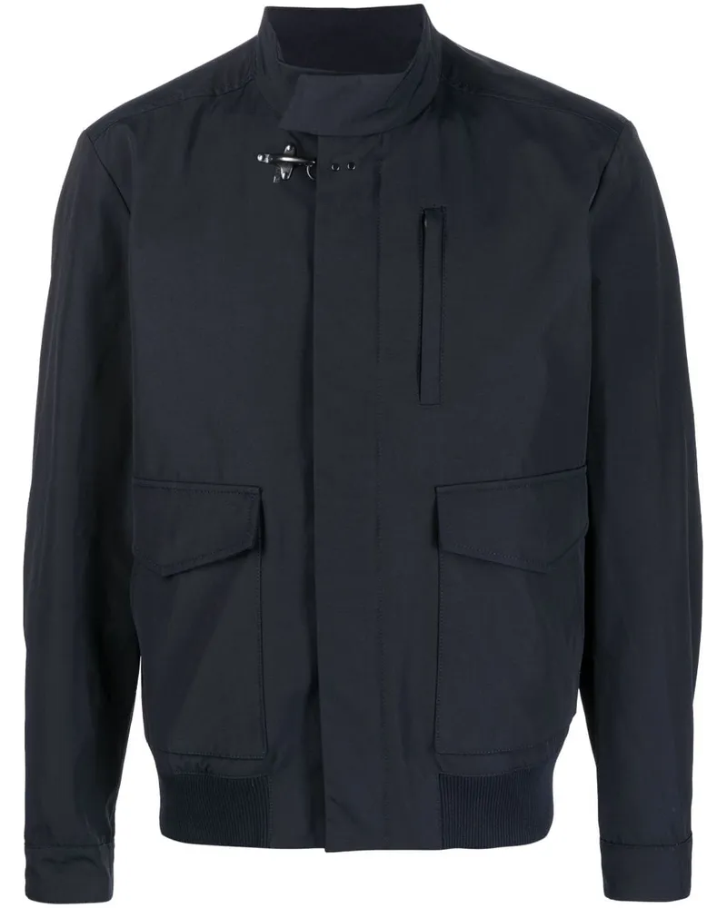 Fay Leichte Jacke mit Stehkragen - Blau Blau