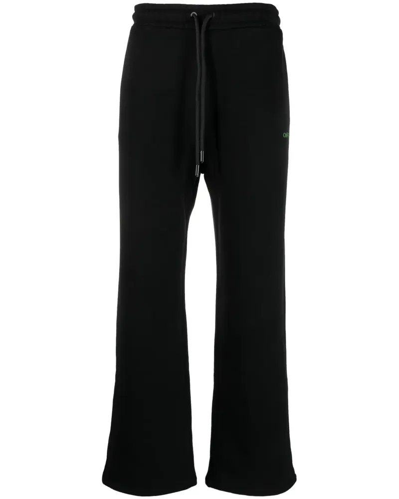 OFF-WHITE Jogginghose mit Pfeil-Print - Schwarz Schwarz