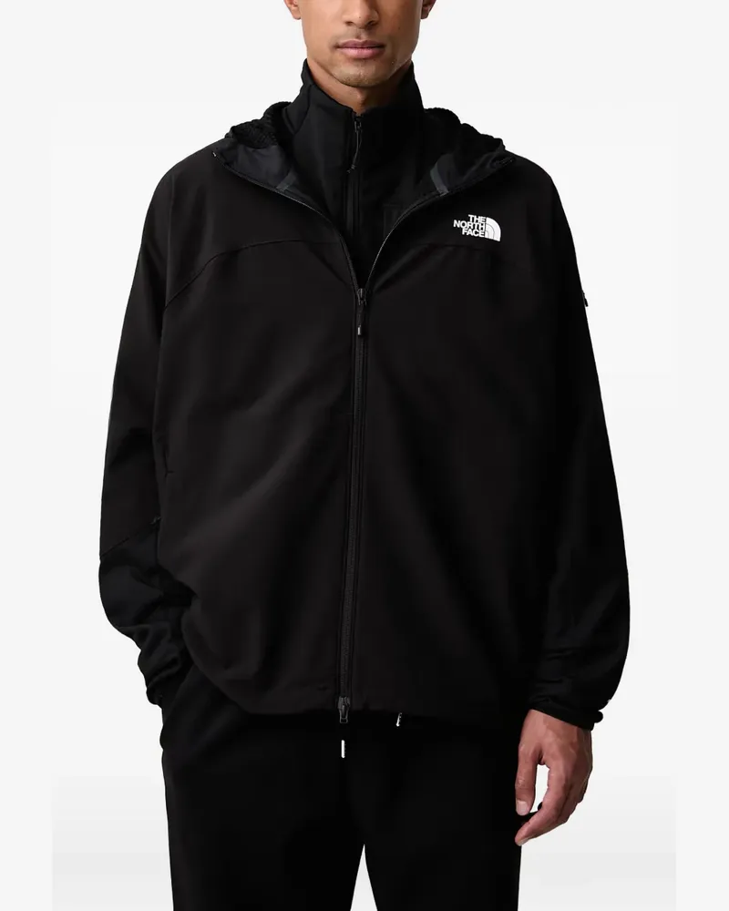 The North Face Tek Approach FUTUREFLEECE™ Kapuzenjacke - Schwarz Schwarz