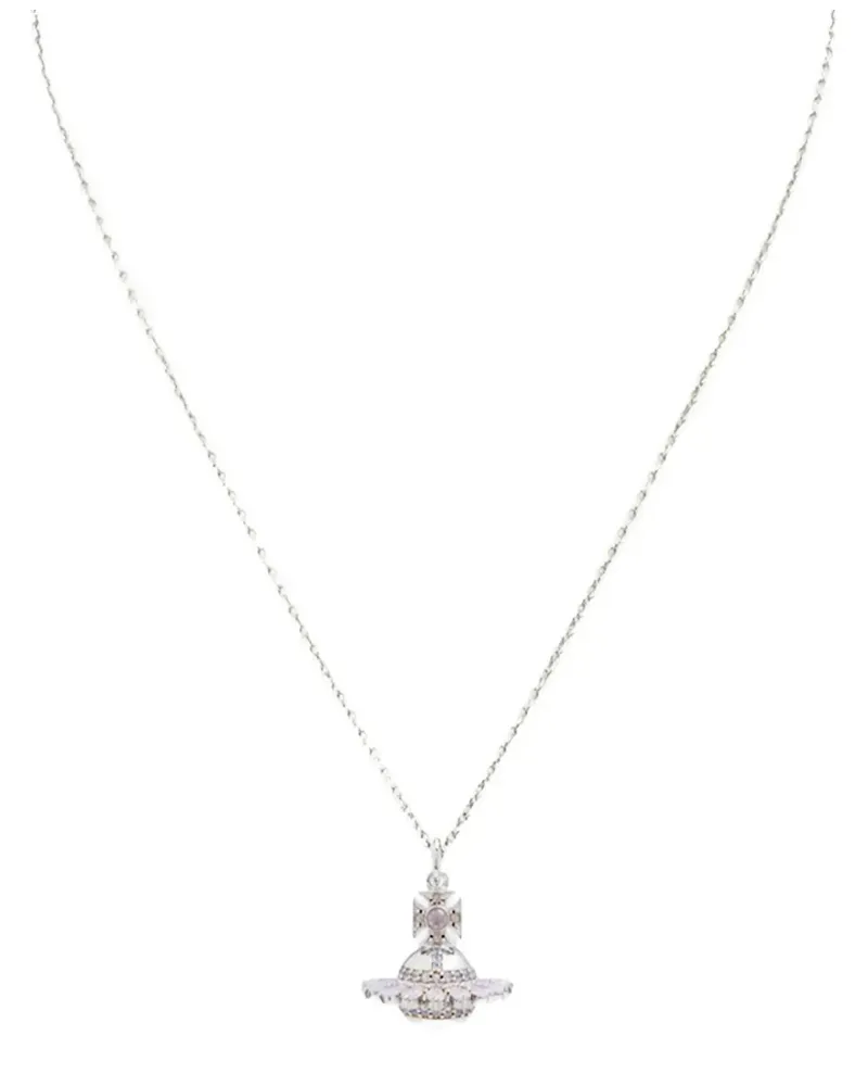 Vivienne Westwood Willa Halskette mit Anhänger - Silber Silber