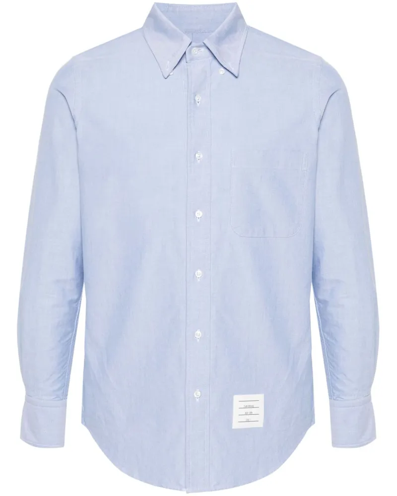 Thom Browne Hemd mit RWB-Muster - Blau Blau