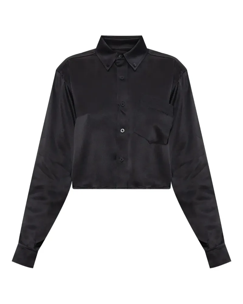 Alexander Wang patch-pocket shirt - Schwarz Schwarz