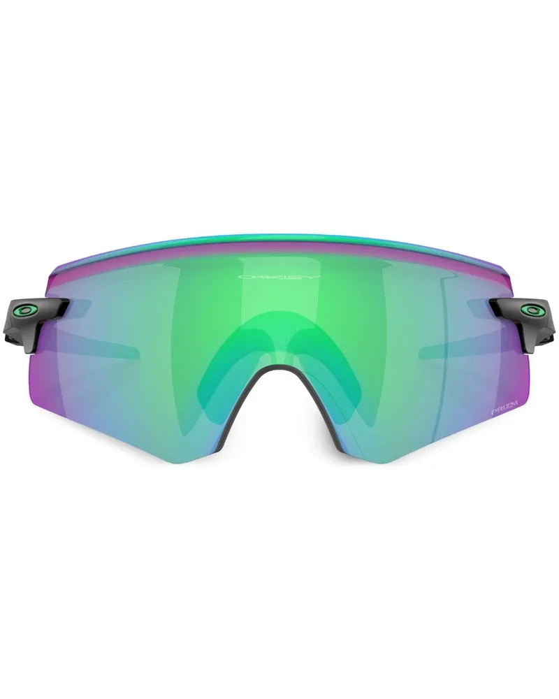 Oakley Encoder Sonnenbrille im Oversized-Look - Schwarz Schwarz
