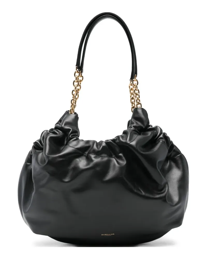 DeMELLIER Midi Miami Schultertasche - Schwarz Schwarz