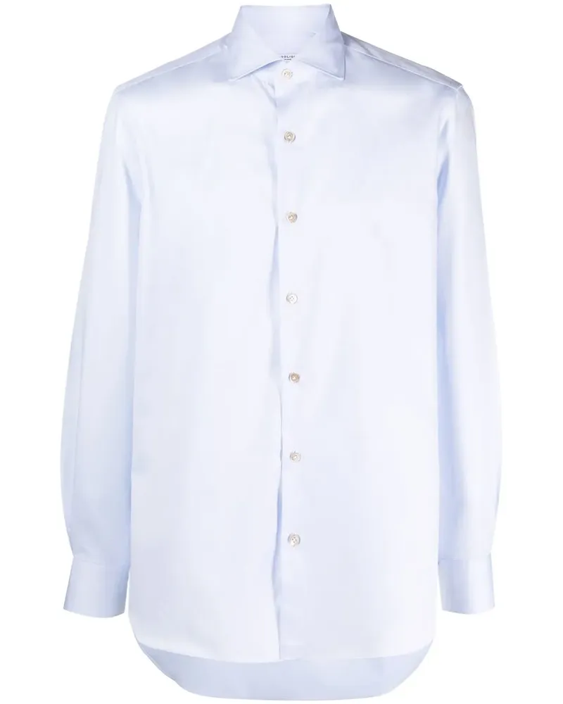 Boglioli Langärmeliges Hemd - Blau Blau