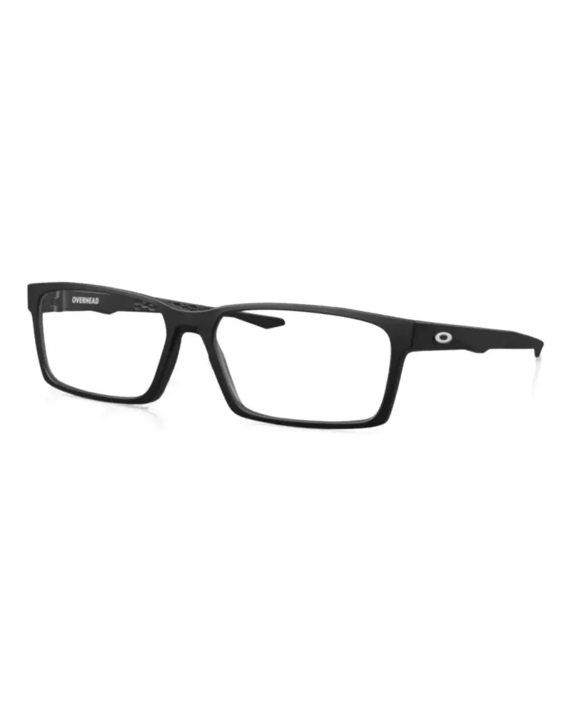 Oakley Overhead rectangle-frame glasses - Schwarz Schwarz
