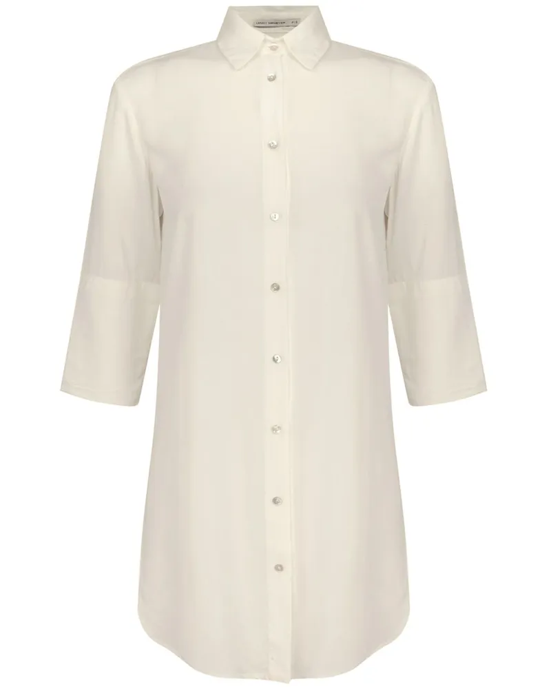 Lenny Niemeyer Hemdkleid mit Knöpfen - Weiß Weiß