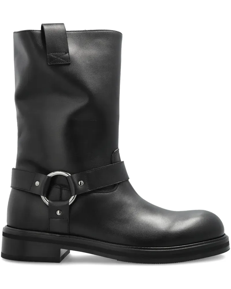 Dolce & Gabbana harness strap boots - Schwarz Schwarz
