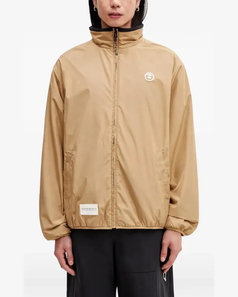 BAPE Wendbare Jacke mit Reißverschluss - Nude Nude