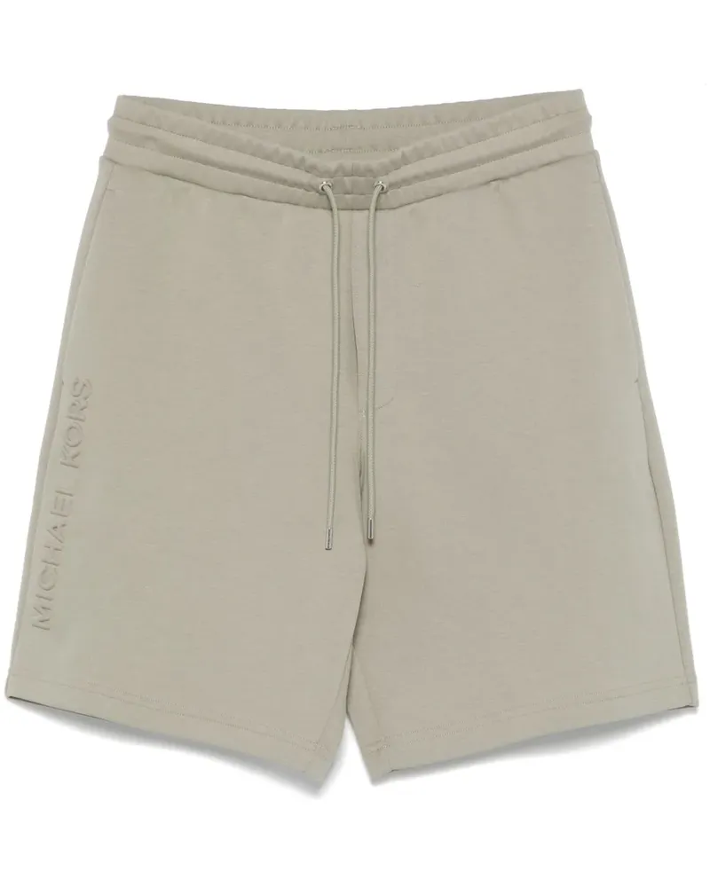 Michael Kors Shorts mit Logo-Prägung - Grün Grün