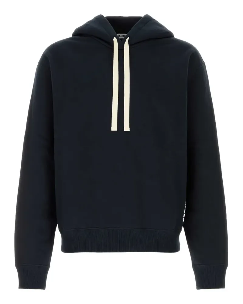 Jil Sander Hoodie mit Kordelzug - Blau Blau